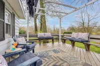 Secluded Home w/ Lake View in Delton!