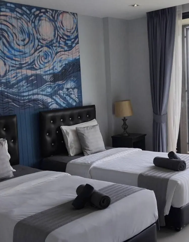 ห้องดีลักซ์เตียงแฝดพร้อมวิวสวน - ปลอดบุหรี่