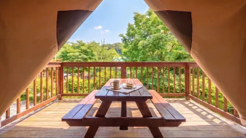 Chungju Palbong Glamping - con vistas a la montaña