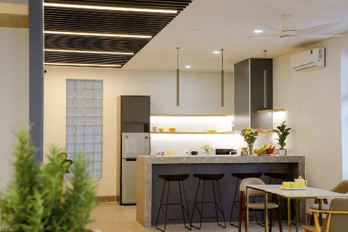 Lá Homestay - parcheggio