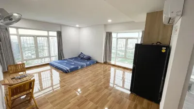 Căn hộ ấm cúng 30m2 nhìn ra thành phố Sài Gòn Các khách sạn gần Thánh thất Long An
