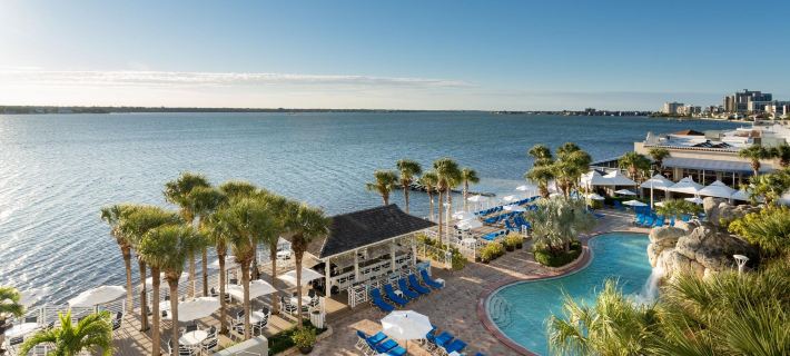 Clearwater Beach Marriott Resort on Sand Key Hotels in Pinellas County