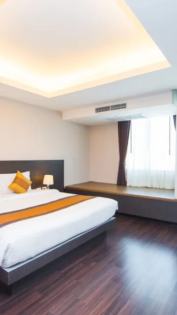 ห้องดีลักซ์มีหน้าต่าง (เตียงคู่หรือเตียงแฝด)