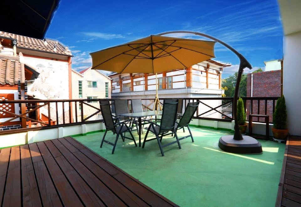 전주한옥마을숙박 유정의 아름다운 외관