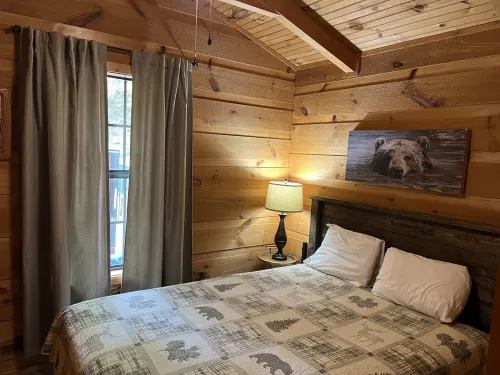 Cabin with game room, Wifi and pet friendly