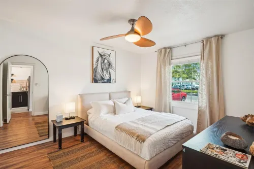 Resort style Luxury condo on the waterfront with private patio overlooking bay.