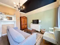 The DOWNTOWN LOFT, on the square, across from Piedmont University, sleeps 4.