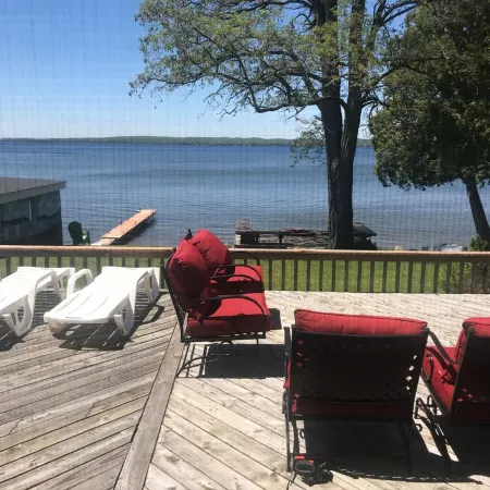 Waterfront Vacation Home Directly on Hubbard Lake - East Shore