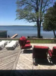 Waterfront Vacation Home Directly on Hubbard Lake - East Shore - Wifi