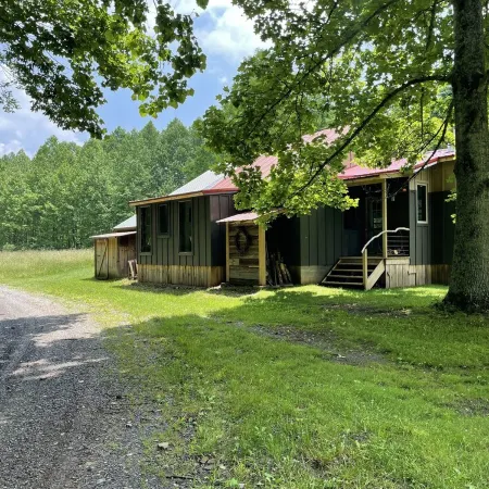 Secluded River access , restored farmhouse along Dry Fork River Отели в г. Такер