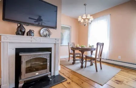 Within walking distance of shops & restaurants in historic Sharon Springs