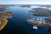 Secluded Lake Front Cabin w/ Private Dock/Boat Slip, Large Deck, Grill, WiFi.