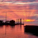 Beautiful Canal Front, Nautical Theme Home with downstairs outdoor TIki Bar