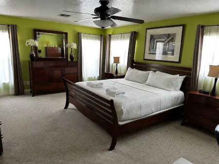 This Charming House with an outdoor pool, 3 bedrooms, 2 full baths.