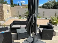 Superbe Villa 6 Couchages + un lit Bébé, Jacuzzi, Piscine, Salle de Sport, Calme Hotel a Bouillargues