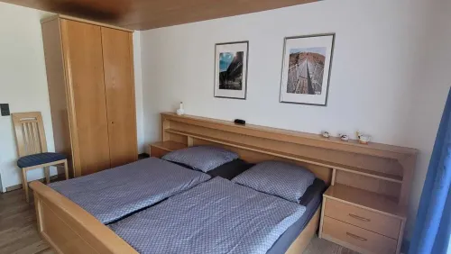 Vacation apartment with balcony and view of the Moselle promenades
