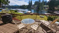 Lakefront Retreat: Private Dock, Fire Pit, BBQ, AC, Dog Friendly