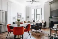 Ulysses Suites, Suite 201, 2 bedroom/2 bath, full kitchen and living room