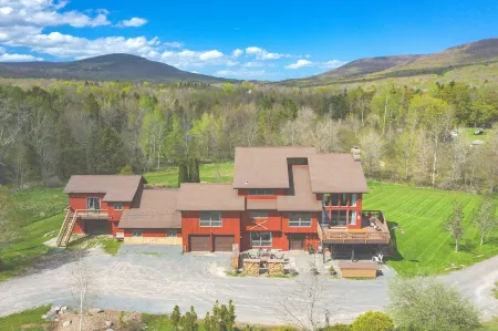 Dancing Horse Farm in Windham: Spectacular 9 Bedroom Home, 30 Acres,  Ski Lodge