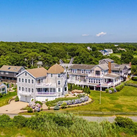 Unique oceanfront windmill with breathtaking views of Nantucket Sound.