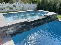 Heated pool and spa. Walk to the beach.  With elevator.