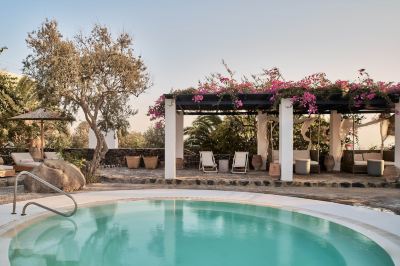 スパ・大浴場 ヴェデマ，ラグジュアリーコレクションリゾート，サントリーニの写真