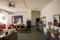 Eclectic, Art-filled Studio with Fantastic Views