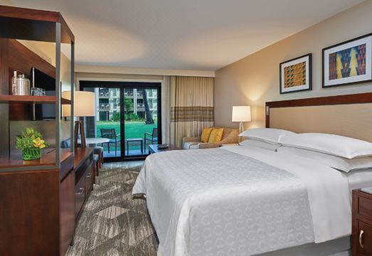 리조트 내부 조경