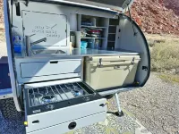 Red Rock Base Camps Teardrop Trailer #3. Take your hotel room outside!