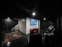 Cozy 3Br, Theater Room & FirepitNo Cleaning Fee!