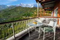 Justa Birding Resort & Spa - Best Dhauladhar View Resort - Bergblick