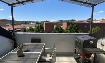 Rooftop Openspace with Balconies Parking and BBQ
