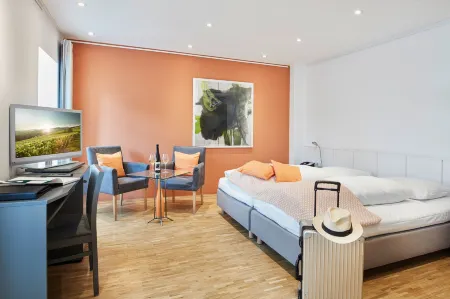 Breuer's Rüdesheimer Schloss Отели в г. Бинген-на-Рейне