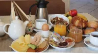 Häuser der Villa Italia - breakfast