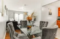 City Getaway: Elegant 3BR 2BA Patio Oasis Near NYC, EWR &American Dream Mall