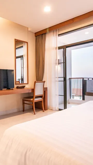 ห้องดีลักซ์ คิง วิวทะเล