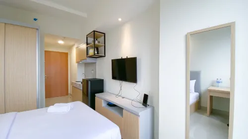 Minimalist and Nice Studio Apartment at Evenciio Margonda - Bãi đậu xe