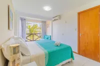 GB71 Apartamento 2 Quartos, Pé na Areia, Vista Mar - Paraíso Dos Corais