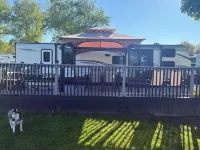 RV Trailer at Sherkston Shores Resort Hotels near Wyldewood Beach