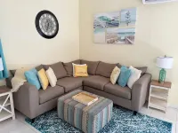 Beach Access House. with Beach Supplies.