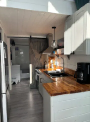 Sunrise Loft cozy private beach front house storm watching sleeps 4