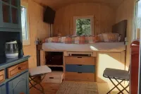 Zirkuswagen: Glamping Küche Parken Hofladen