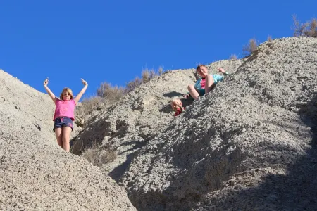 Peace and views in this off the beaten track chalet, set in the tabernas desert.