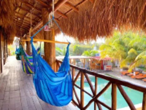 Cabañas "Frida" Hoteles en Chelem