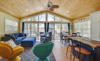 Fish, Hike and Hunt Lakeside Newaygo Cottage