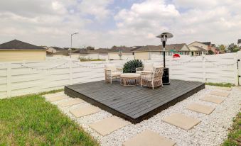 Spacious Houston Home w/ Private Yard & Fire Pit!