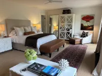 luxuriously appointed new large guest suite in a landmark Victorian