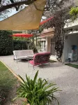 Villa with private garden and pool, parking, 5 min from beach and center