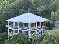 Blue Pearl Villa, St John Usvi-Ocean View, Private Pool, Backup Power, AC, Gated Hotels in Central