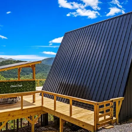 A-Frame Cabin In Smoky Mountains